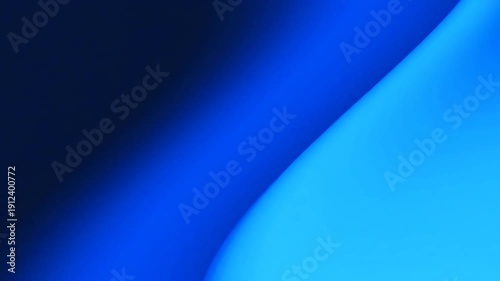 Abstract Blue Light Texture with Smooth Curve and Dark Shadow Gradient Background