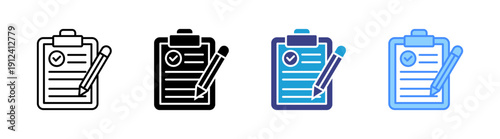 Conclusion icon set multiple style collection