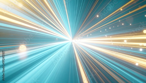 빛의 속도를 표현한 가상공간