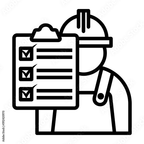 supervision Line Icon