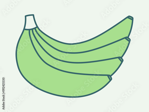 Bananas icon. Agriculture icon design. Simple filled and outline icon. Vector icon.