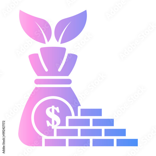 money Gradient icon