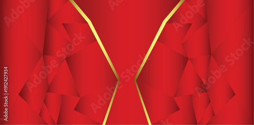 red curtain with white background born