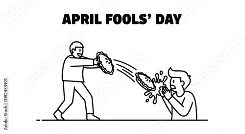 April Fools' Day Prank: Pie Throwing Fun