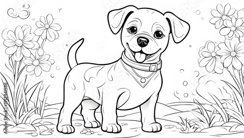 coloring page outline of kids coloring page