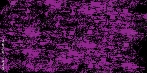 A dynamic burst of purple colored dust creates a beautifully textured cloud against a dark, moody background.