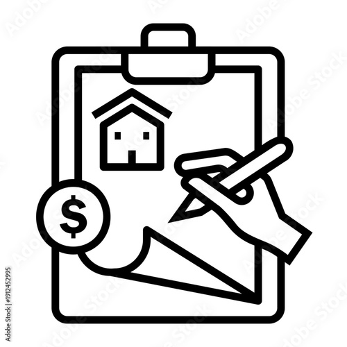 property Line Icon