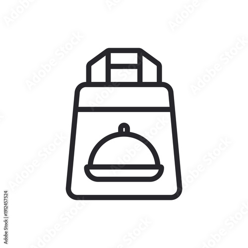 delivery icons outline and Flat Style,transparent background