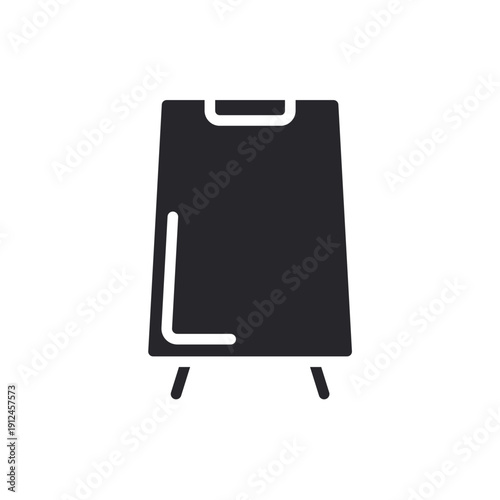 cutting bord icons outline and Flat Style,transparent background