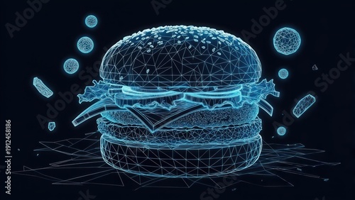 Digital burger