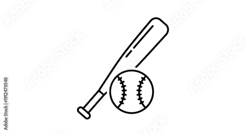 Baseball Bat and Ball Equipment.