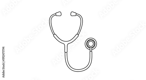 Stethoscope for medical examination purposes.