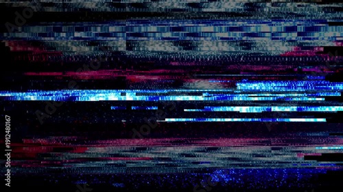 Disorted glitch transition digital breakdown effect