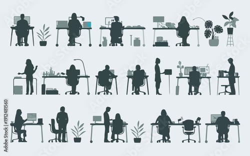 Illustrated sequence of human figures performing various jumping and running motions