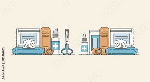 Cosmetics and Beauty Products on Display.