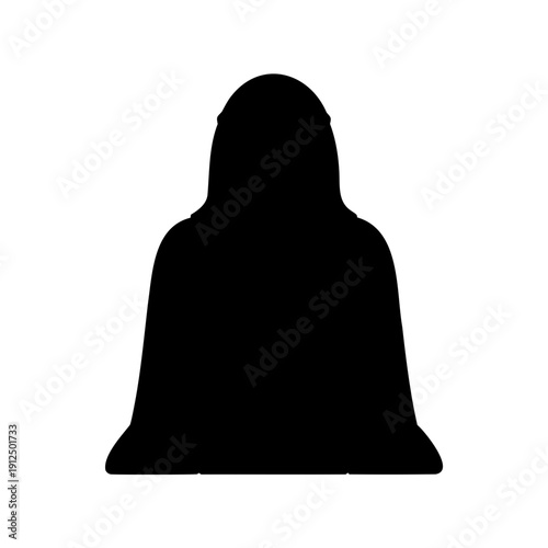 People Activity Silhouette Icon Set – Human Poses and Daily Life Vector Collection