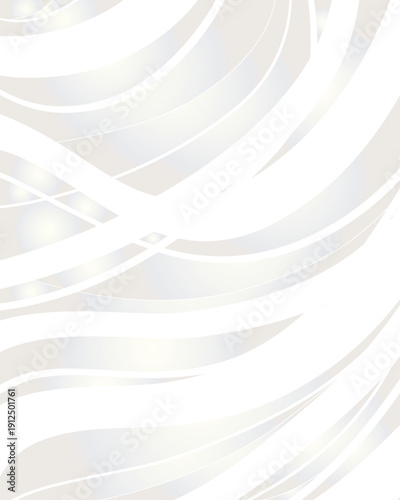 Creative curved geometric lines with subtle color gradients for design elements.