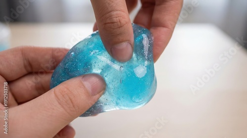 Sensory Textures: Squishy Holographic Gel