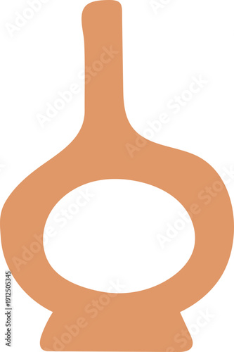 Simple Pottery Vessel, Cute Handmade Creation