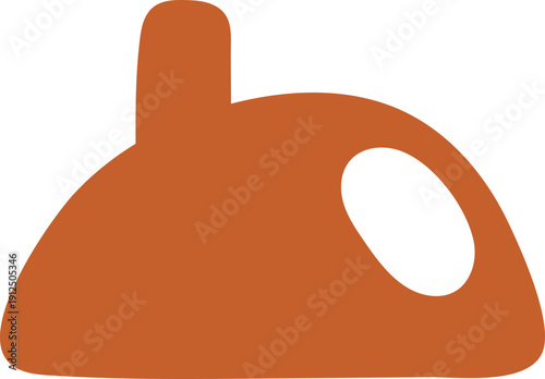 Tall Pottery Jug, Decorative Creative Workshop