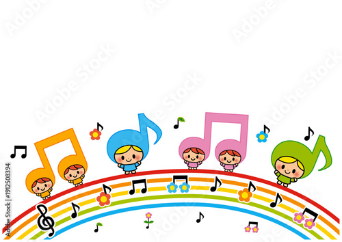 誕生日, フレーム, 子供, 友達, 虹, 花, 五線譜, キャラクター, 幼稚園, 保育園, 卒園式, 卒園, 入園, 入園式, 音楽, 音符, 元気, かわいい, 笑顔, 飛ぶ, 遊ぶ, 可愛い, ともだち, おめでとう, 仲良し, 園児, 児童, 楽しい, 嬉しい, パーティー, バンザイ, 人物, なかよし, 幼児, メッセージ, 飾り枠, 看板, お知らせ, 枠, イラスト, キッズ, 