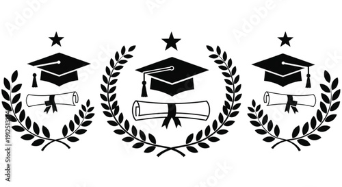 A vibrant cartoon illustration of a modern house building featuring a creative home logo design and a blue arrow sign icon acting as a business symbol for directional art