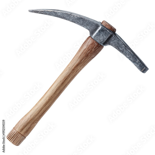 Pickaxe, isolated on transparent background
