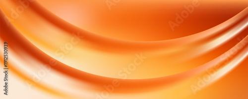 Orange and yellow gradient background, Abstract template pattern, Beautiful autumn scene, Warm orange backdrop. Slightly blurred cream artwork for winter, Thanksgiving and Halloween designs.