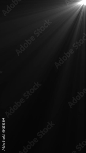 Light rays lens flare optical beam white light glow bright perfect for video overlays, intros, dramatic effects, and adding a cinematic touch to any production.