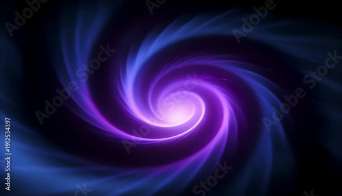 Dark Radial Spiral - Purple to Blue background Overlay