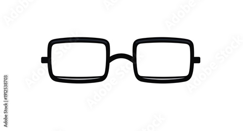 glasses, eyewear, icon, spectacles, vision, sight, optical, optics, lens, lenses, frames, frame, accessory, fashion, style, design, illustration, vector, graphic, symbol, logo, emblem, flat, minimal, 