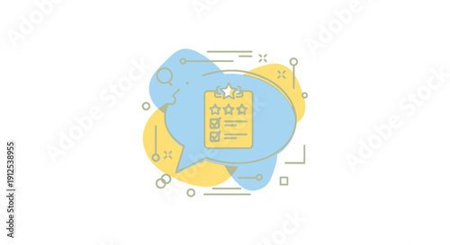 Business Strategy Discussion Illustration Featuring Team Brainstorming Concept, Corporate Planning Icons, Marketing Analysis Symbols and Professional Decision Making Process Design for Startup Growth 