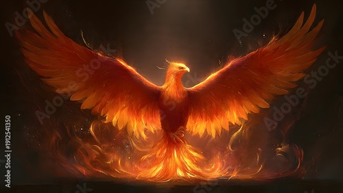 Phoenix Bird Art