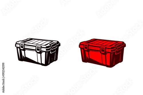 Storage Tote Box Logo