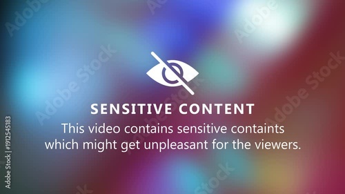 Sensitive Content present in the video 4K