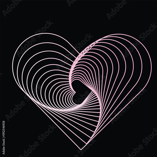  heart vector or illustrator design