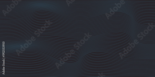 The monochromatic abstract background features soft blue light streaks on a dark gradient field.