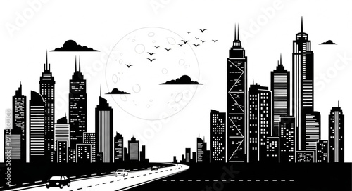london skyline vector