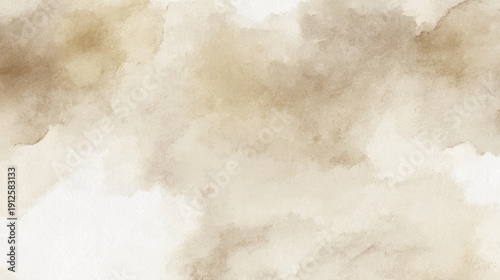 Painted sky background with clouds, suitable for website designs, online content, marketing materials, and thematic visuals. The light brown hue conveys warmth and creativity for diverse applications.