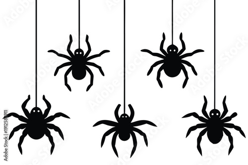Spiders, Creepy Halloween Decor