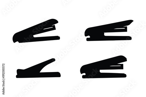 Stapler, Office Stationery Icons