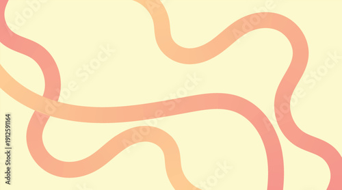 Rainbow wave line set. Abstract liquid swirl shapes with gradient background, abstract Color Circle Line Backgrounds. Chain Shape Gradient Lines Pattern, Vibrant ribbon curves backgroun