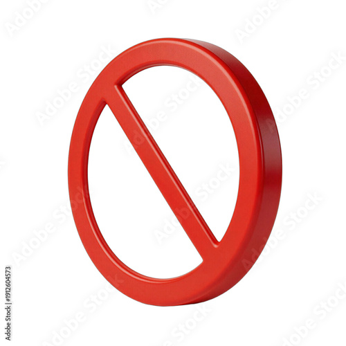 Red Prohibition Sign with Diagonal Bar Free Download Red Prohibition Sign with Diagonal Bar - GFXLoad