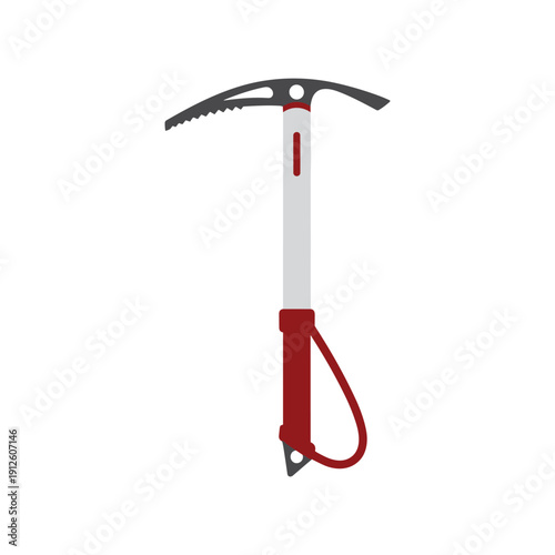 Modern ice axe for mountaineering and adventure