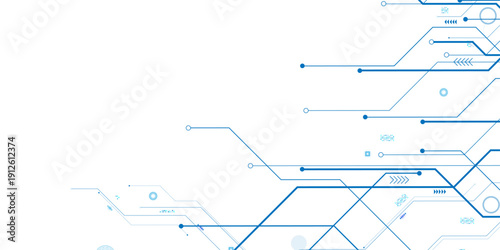 Vector network connection and global communication technology background.