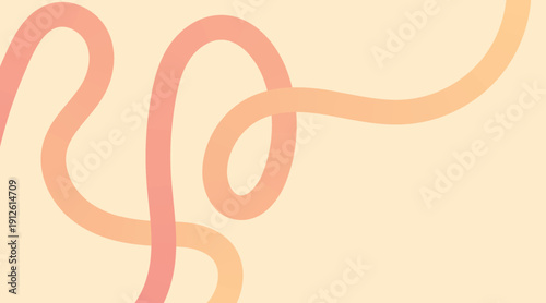 Rainbow wave line set. Abstract liquid swirl shapes with gradient background, abstract Color Circle Line Backgrounds. Chain Shape Gradient Lines Pattern, Vibrant ribbon curves backgroun