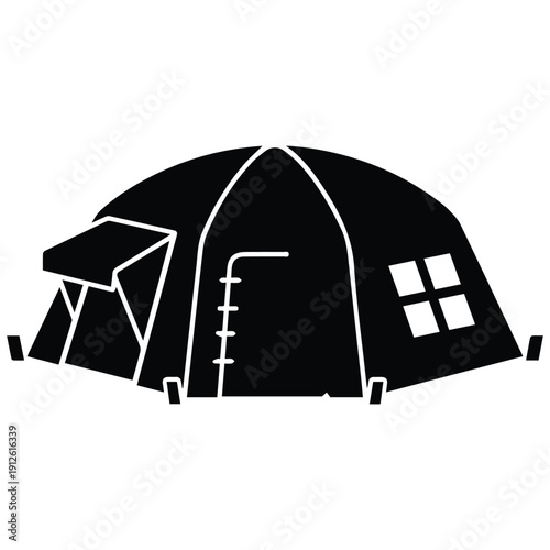 Modern geodesic dome tent for outdoor adventures