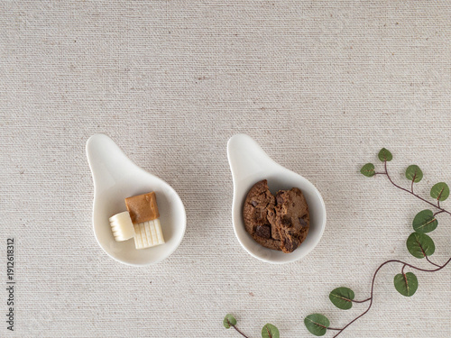 キャラメルとチョコチップクッキー