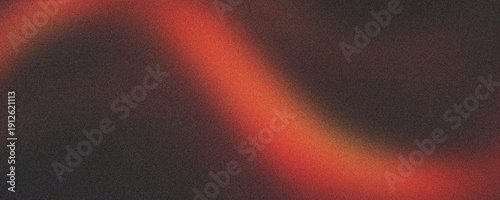 Photos Red glowing light trail on dark grainy background with noisy texture