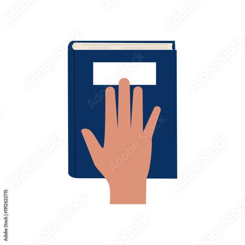 Hand Swearing Solemn Oath